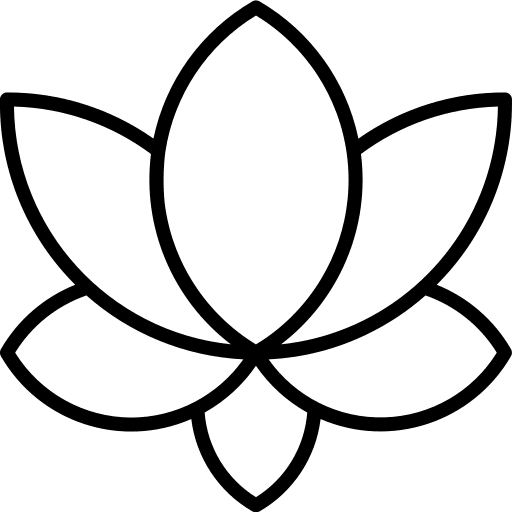 Lotus buddha flower hinduism icon