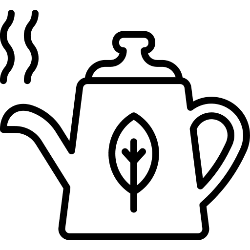 Herbal tea wellness herbal tea icon