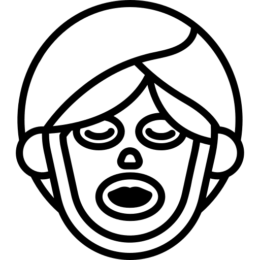 Spa skincare peeling spa icon