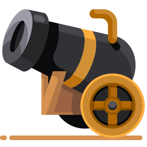 Cannon weapon cannon miscellaneous icon