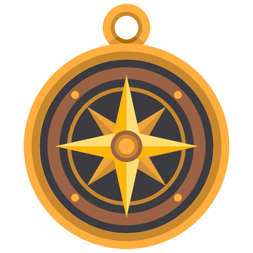 Compass maps and location compass cardinal points icon