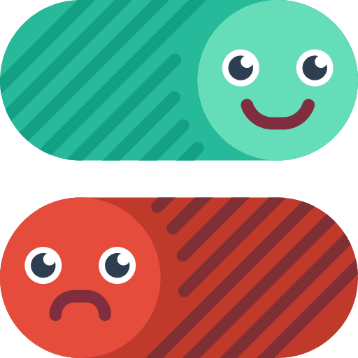 Rating customer review satisfied rating icon