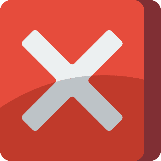 Cancel button cross cancel icon