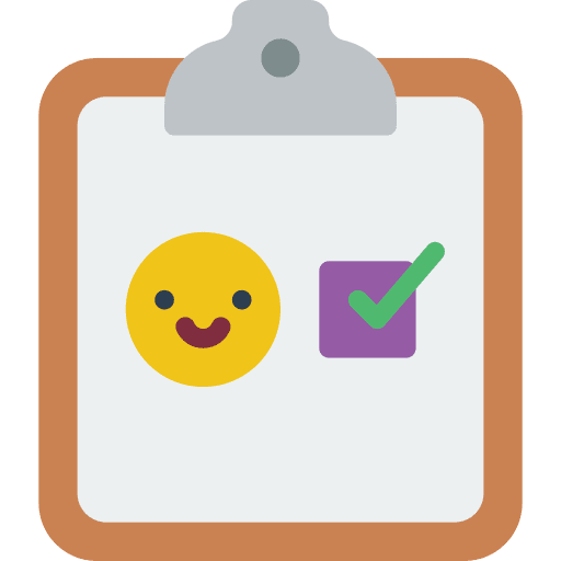 Clipboard verification miscellaneous list icon