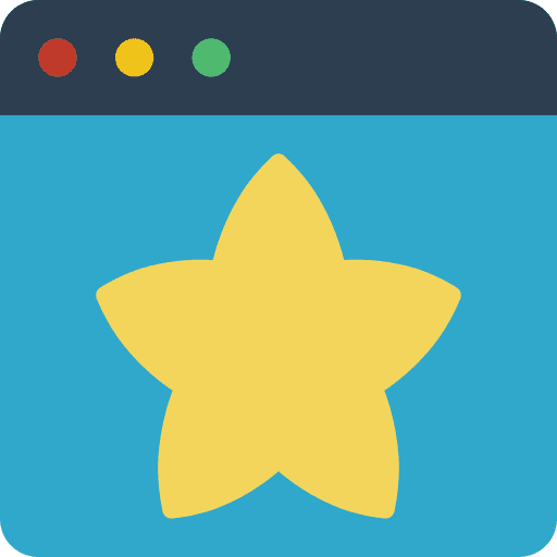 Rating browser star rating icon