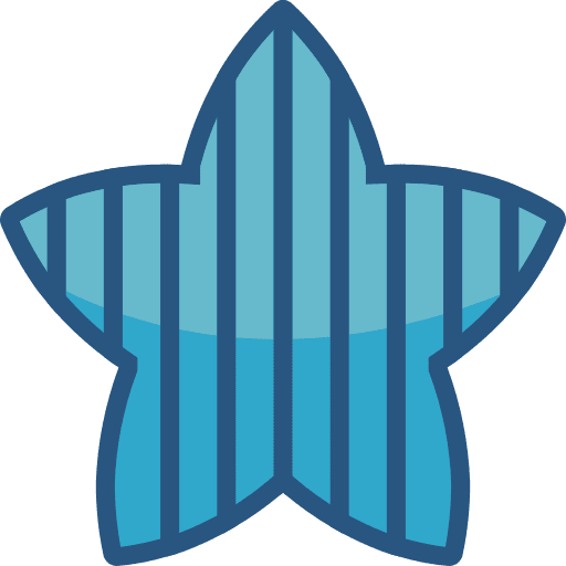 Star shape rating shapes and symbols icon