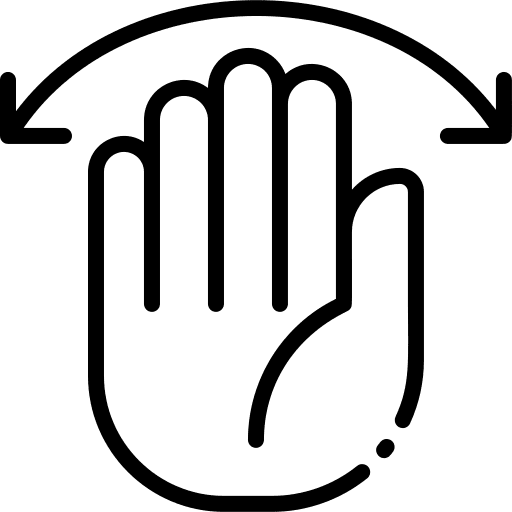 Farewell farewell inclusive gestures icon