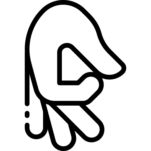 Sign language sign language hands and gestures hands icon