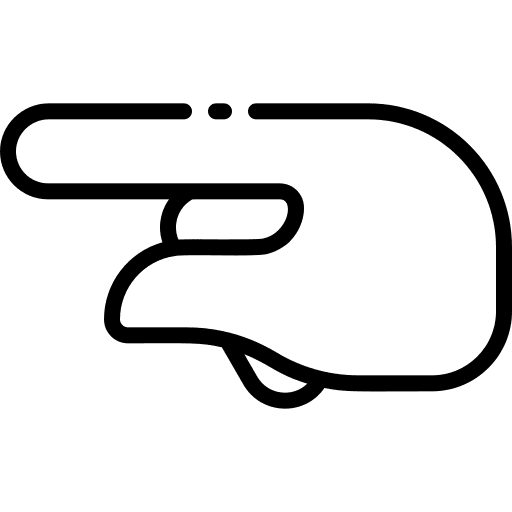 Letter g hands and gestures deaf gestures icon