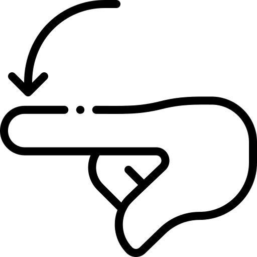 Later hands and gestures inclusive hands icon