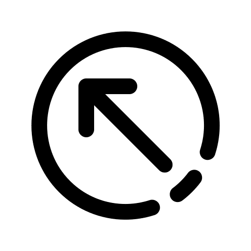 Diagonal arrow arrows orientation multimedia option icon