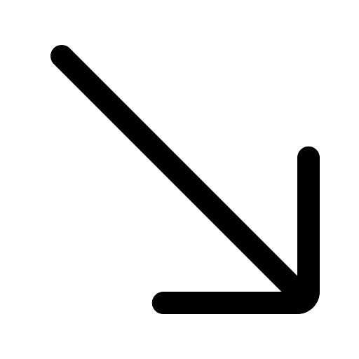 Diagonal arrow diagonal arrow directional orientation icon