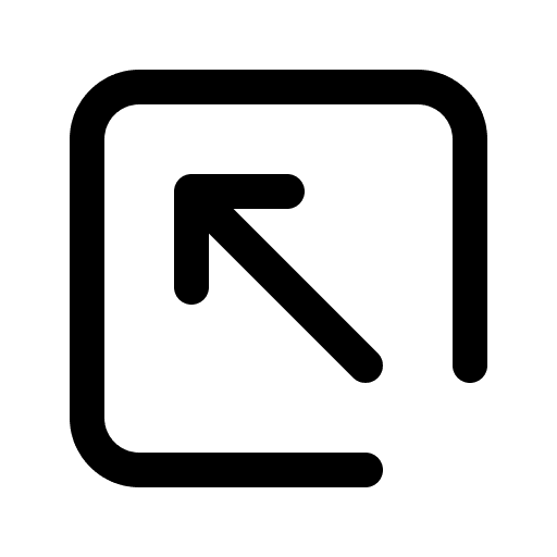 Diagonal arrow multimedia option directional arrows icon