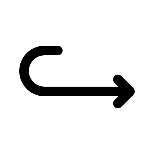 Return direction multimedia option arrows icon