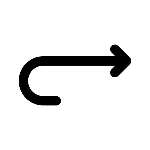 Return orientation multimedia option direction icon