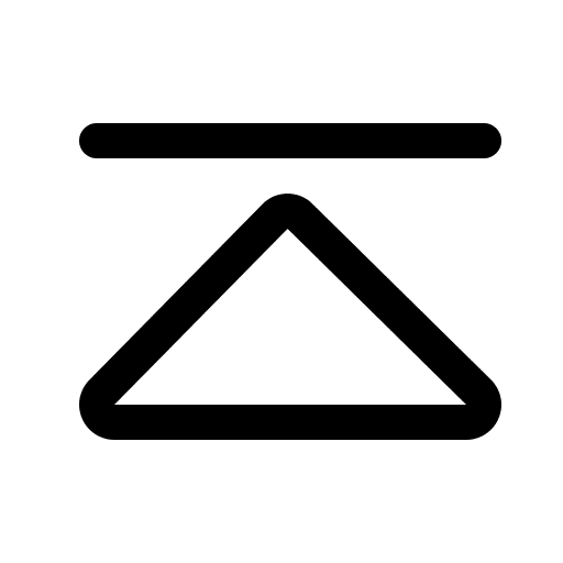 Up arrow multimedia option up arrow direction icon