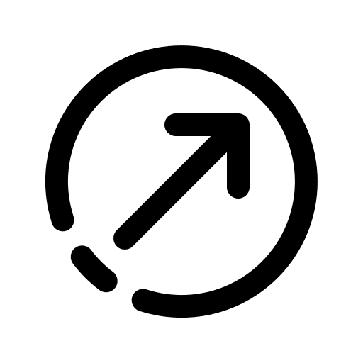 Diagonal arrow diagonal arrow directional arrows icon