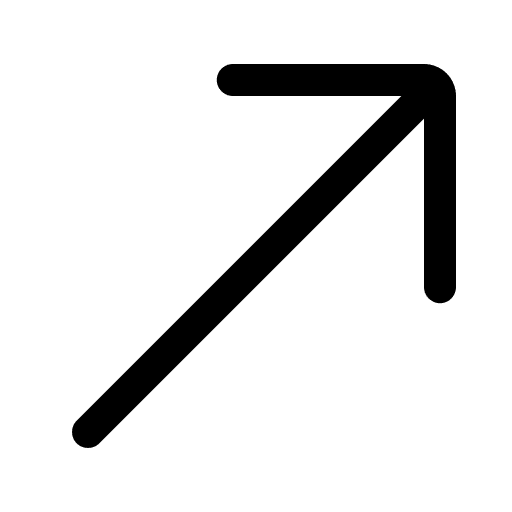 Diagonal arrow diagonal arrow orientation multimedia option icon