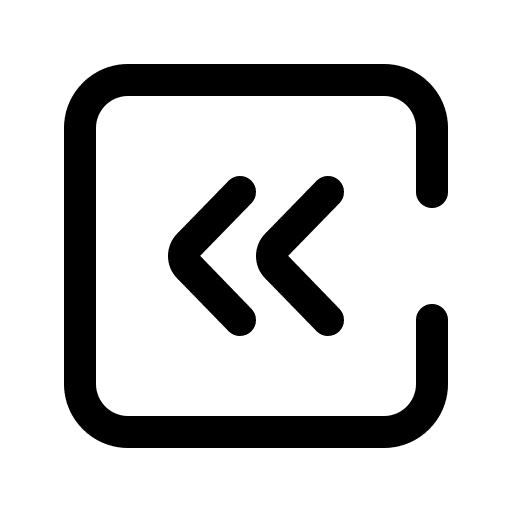 Left arrow left left arrow return icon