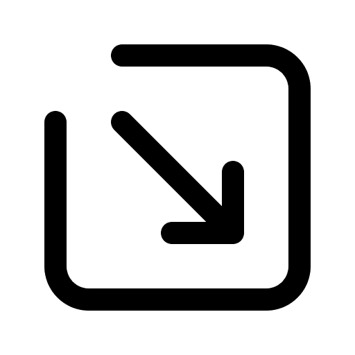 Diagonal arrow multimedia option orientation diagonal arrow icon