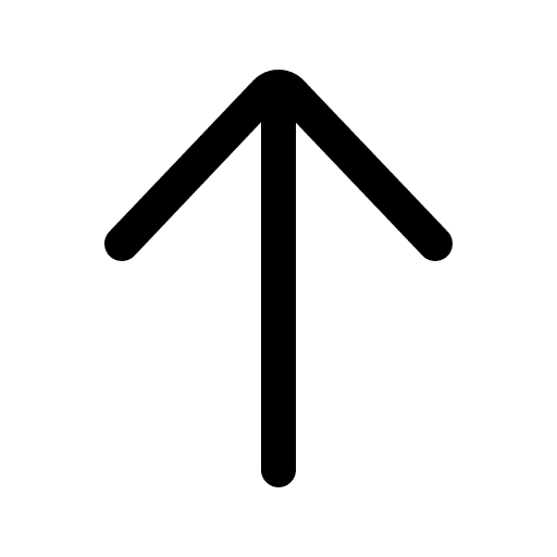 Up arrow arrows orientation upload icon