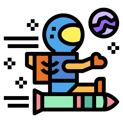 Astronaut rocket astronaut nasa icon