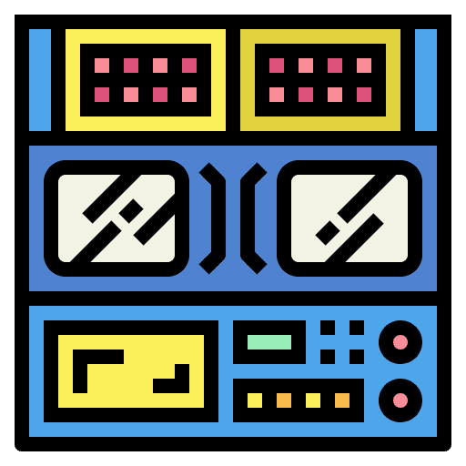 Control center miscellaneous astronomy satellite icon