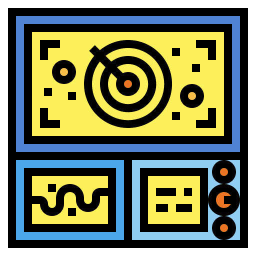 Monitors electronics computer screen icon