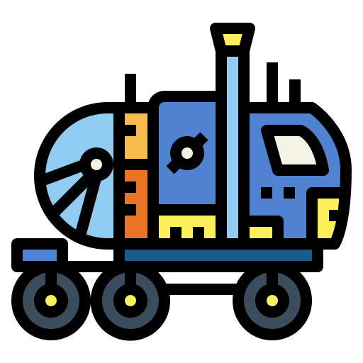 Vehicle vehicle transportation moon icon