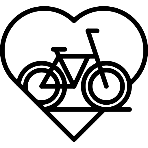 Bycicle sport bycicle sports and competition icon