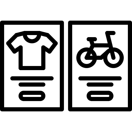 Shop bike shop bycicle icon