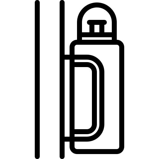 Water bottle water cyclist sport icon