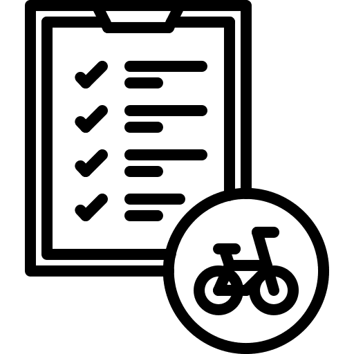 Workout workout cyclist sport icon