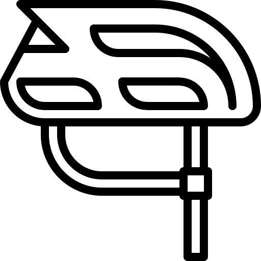 Helmet bike sport sports and competition icon