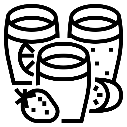 Juice drink lemon vitamin c icon