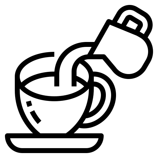 Tea hot coffee drink icon