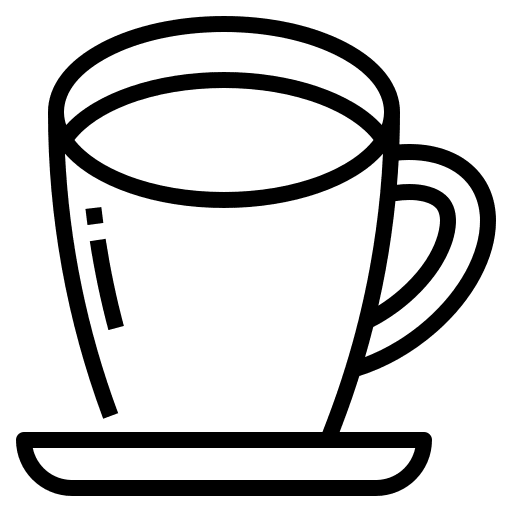 Coffee mug cup drink icon