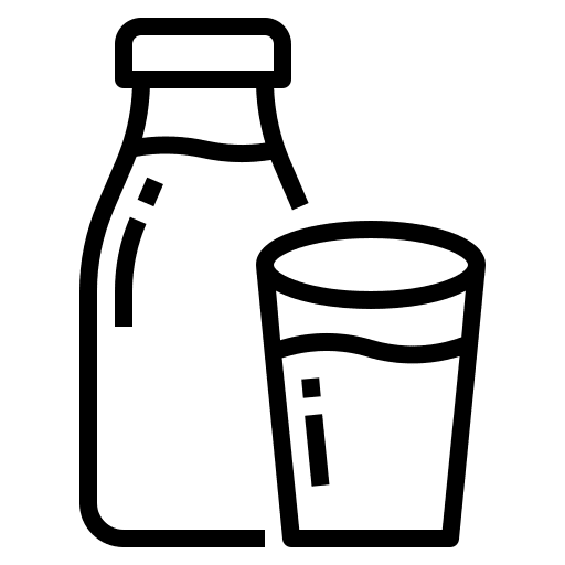 Milk milk dairy products drink icon