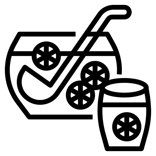 Punch punch cocktail drink icon