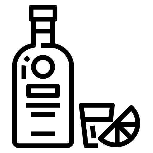 Vodka drink vodka beverage icon