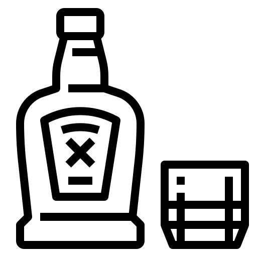 Whisky whisky drink beverage icon