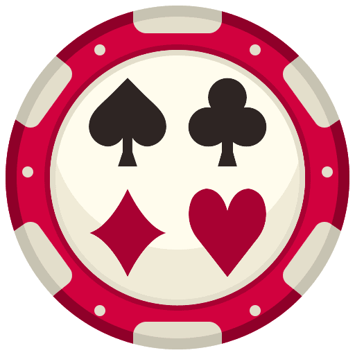 Casino chip gambling chip casino icon