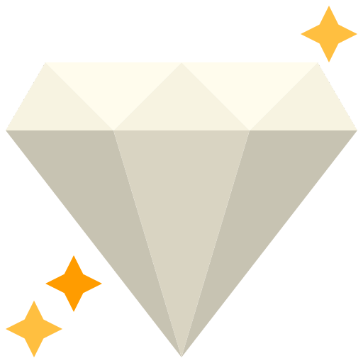 Diamonds wealth value diamond icon