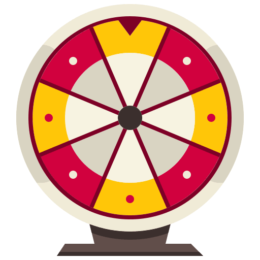 Fortune wheel roulette bet entertainment icon