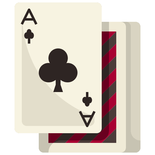 Poker card game diamonds cards icon