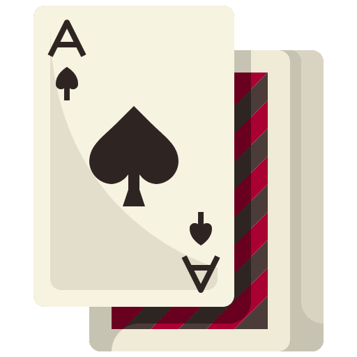 Poker card game diamonds cards icon