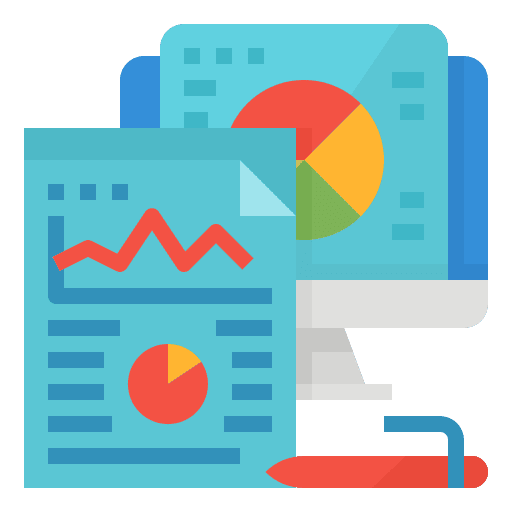 Quantitative research business quantitative icon
