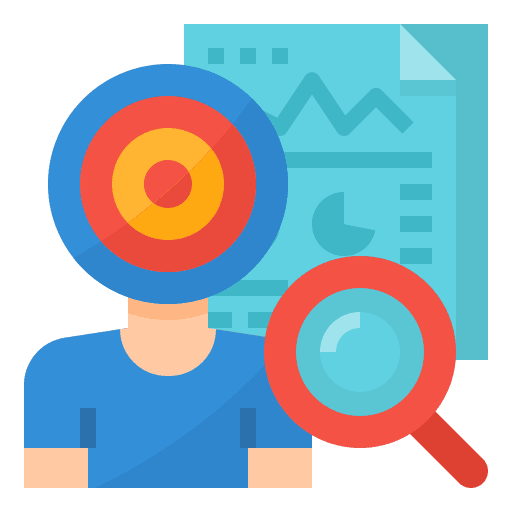 Consumer insight consumer business and finance icon