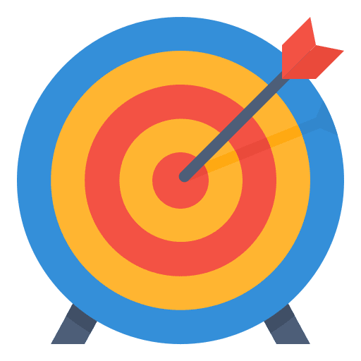 Goal goal strategy target icon