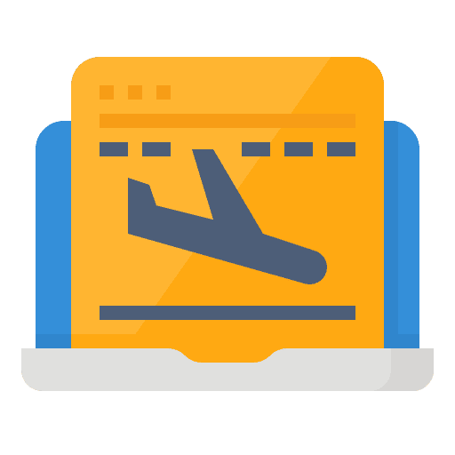 Landing landing page business and finance landing icon